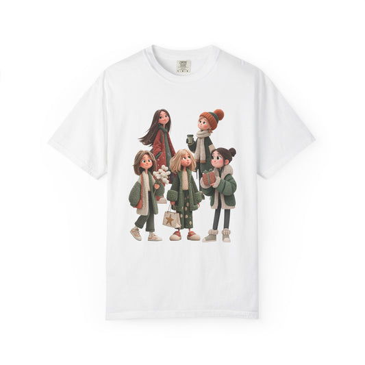 🎁 “Holiday Girl Club” Unisex Garment-Dyed T-Shirt - TC111