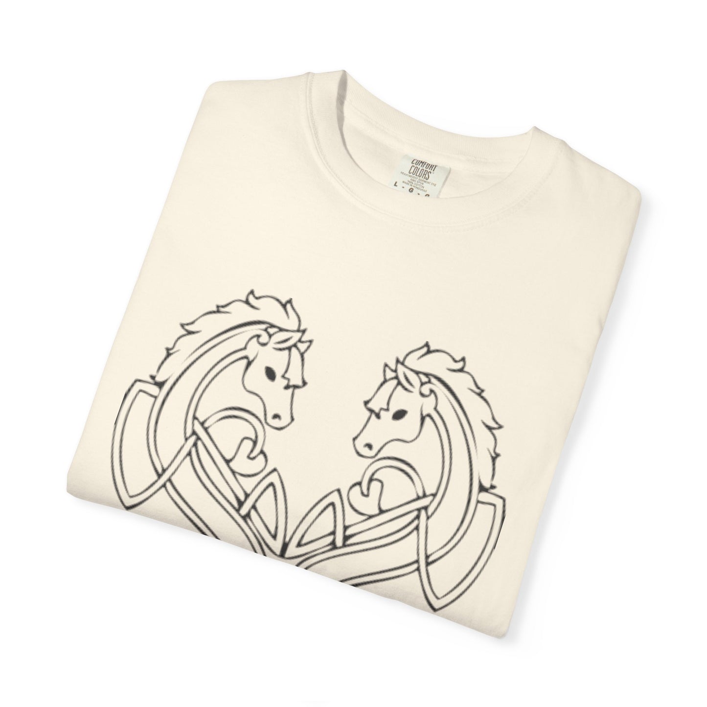 Celtic Horse Unisex Garment-Dyed T-Shirt -TCE103