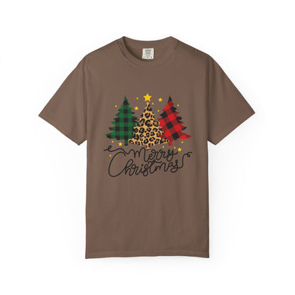 🎄 “Merry Christmas” Unisex Garment-Dyed T-Shirt - TC103