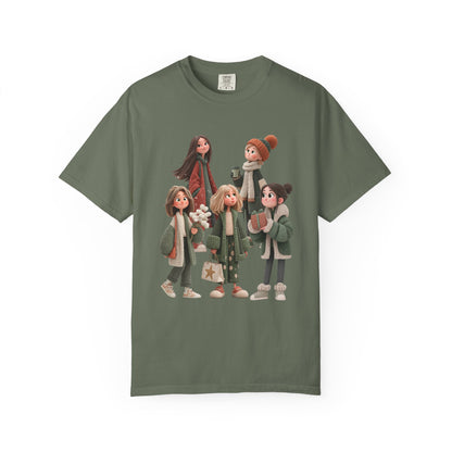 🎁 “Holiday Girl Club” Unisex Garment-Dyed T-Shirt - TC111