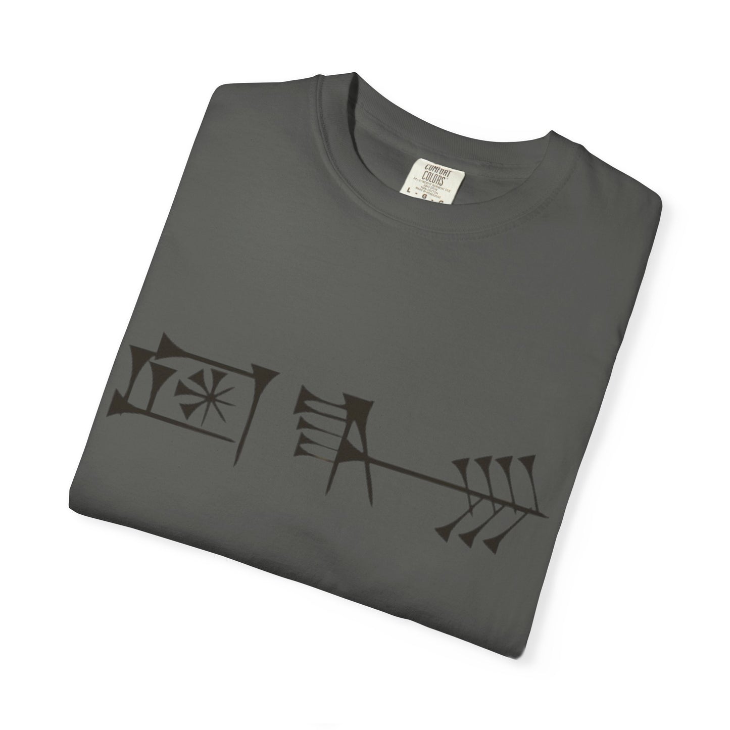 Ancient Cuneiform “Liberty” Unisex Garment-Dyed T-Shirt -TAN102