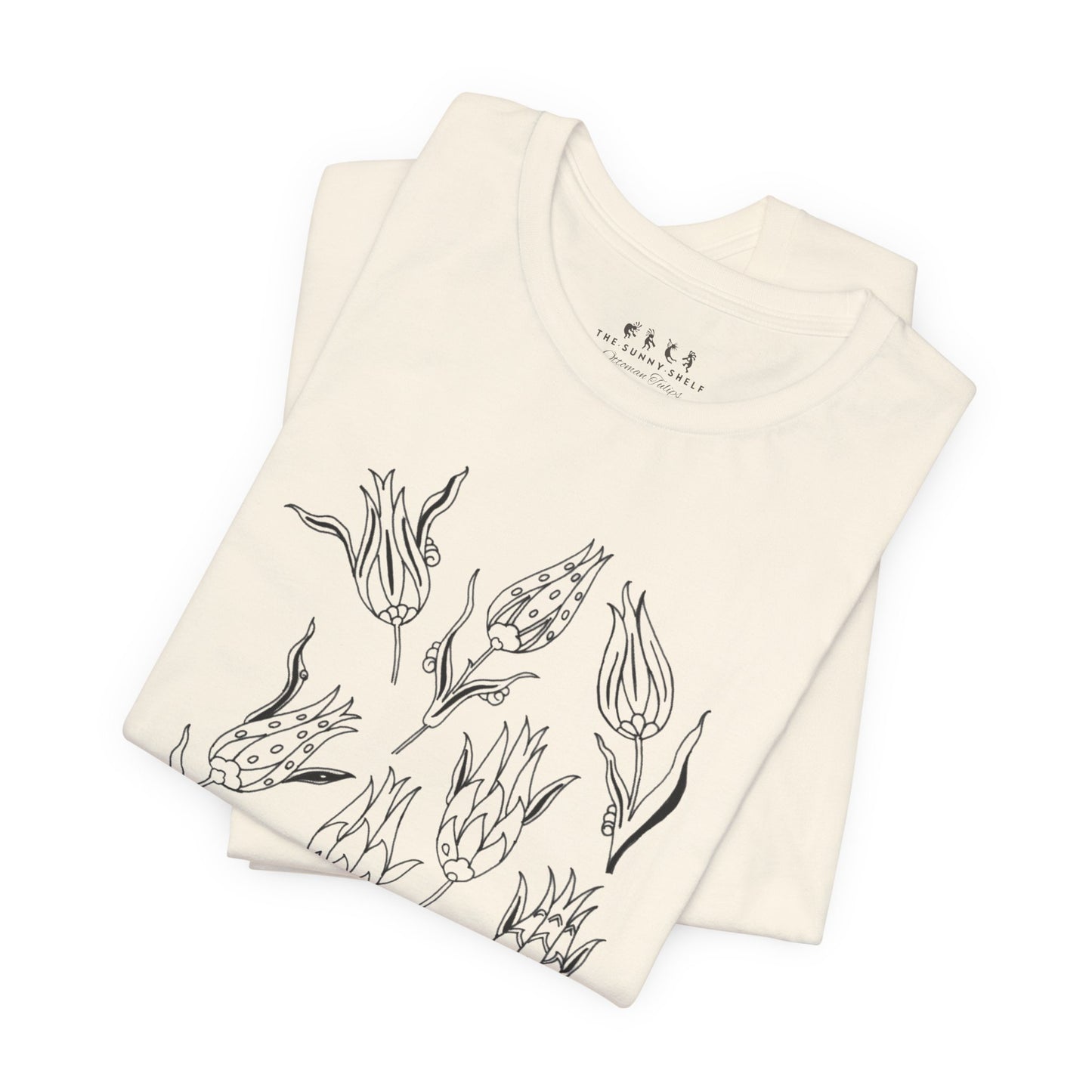 Ottoman Tulips Shirt – Unisex Jersey Short Sleeve Tee -TMN105