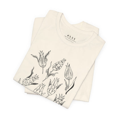 Ottoman Tulips Shirt – Unisex Jersey Short Sleeve Tee -TMN105