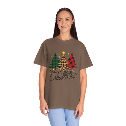 🎄 “Merry Christmas” Unisex Garment-Dyed T-Shirt - TC103
