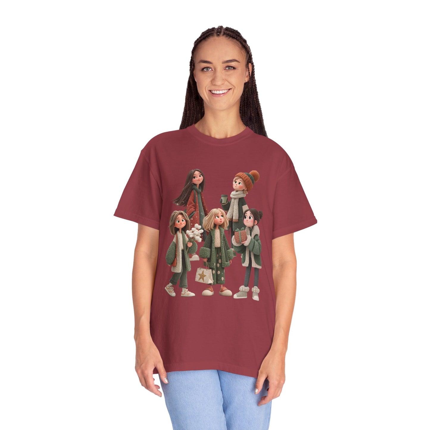 🎁 “Holiday Girl Club” Unisex Garment-Dyed T-Shirt - TC111