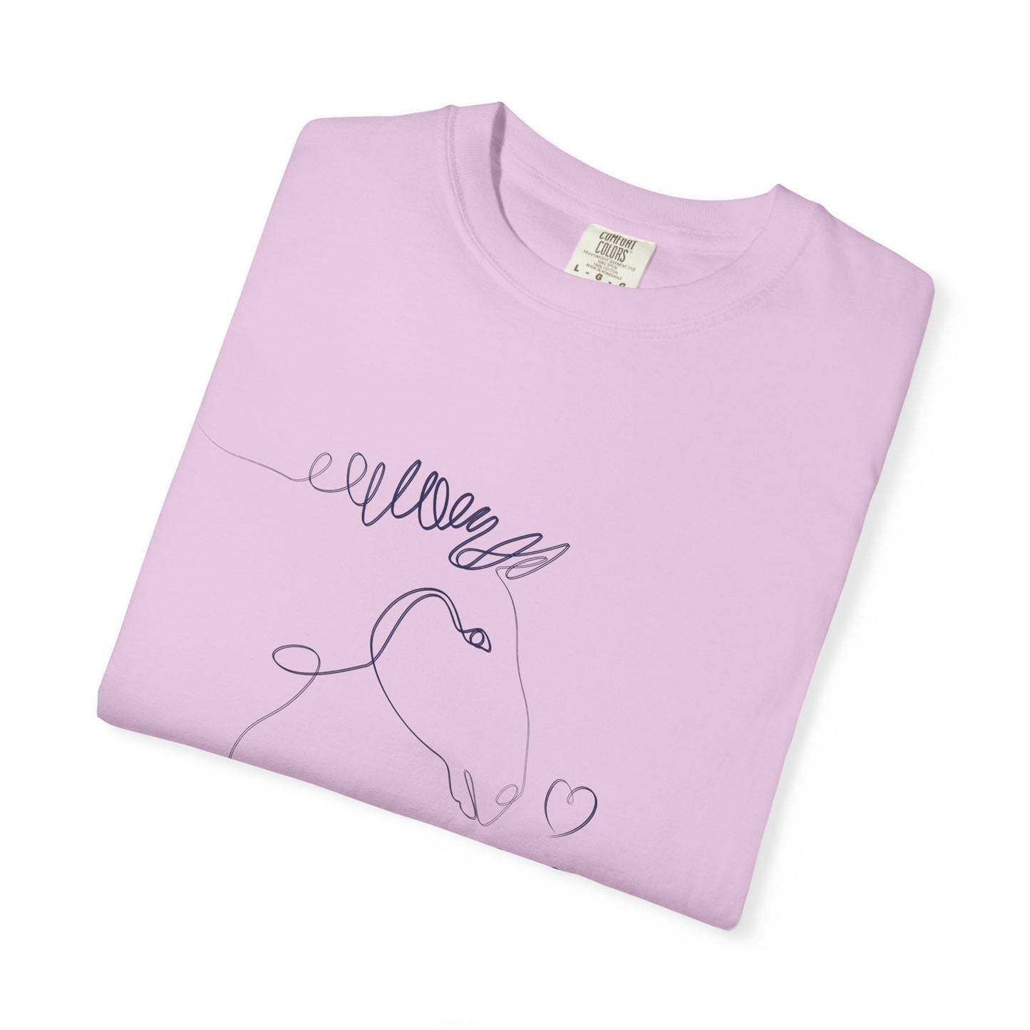 🐴 “Horse Love” Unisex Garment-Dyed T-Shirt – TAN113