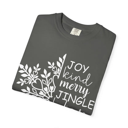 🎅 Merry Jingle Unisex Garment-Dyed T-Shirt - TC102