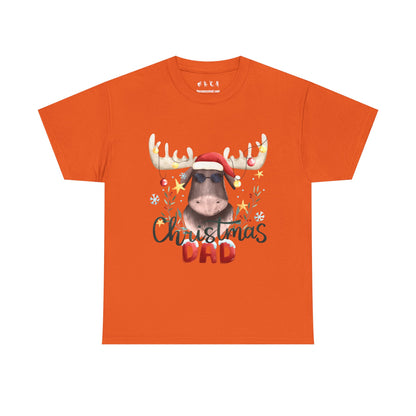 "Funny Christmas Dad" Unisex Heavy Cotton T-Shirt -TC402