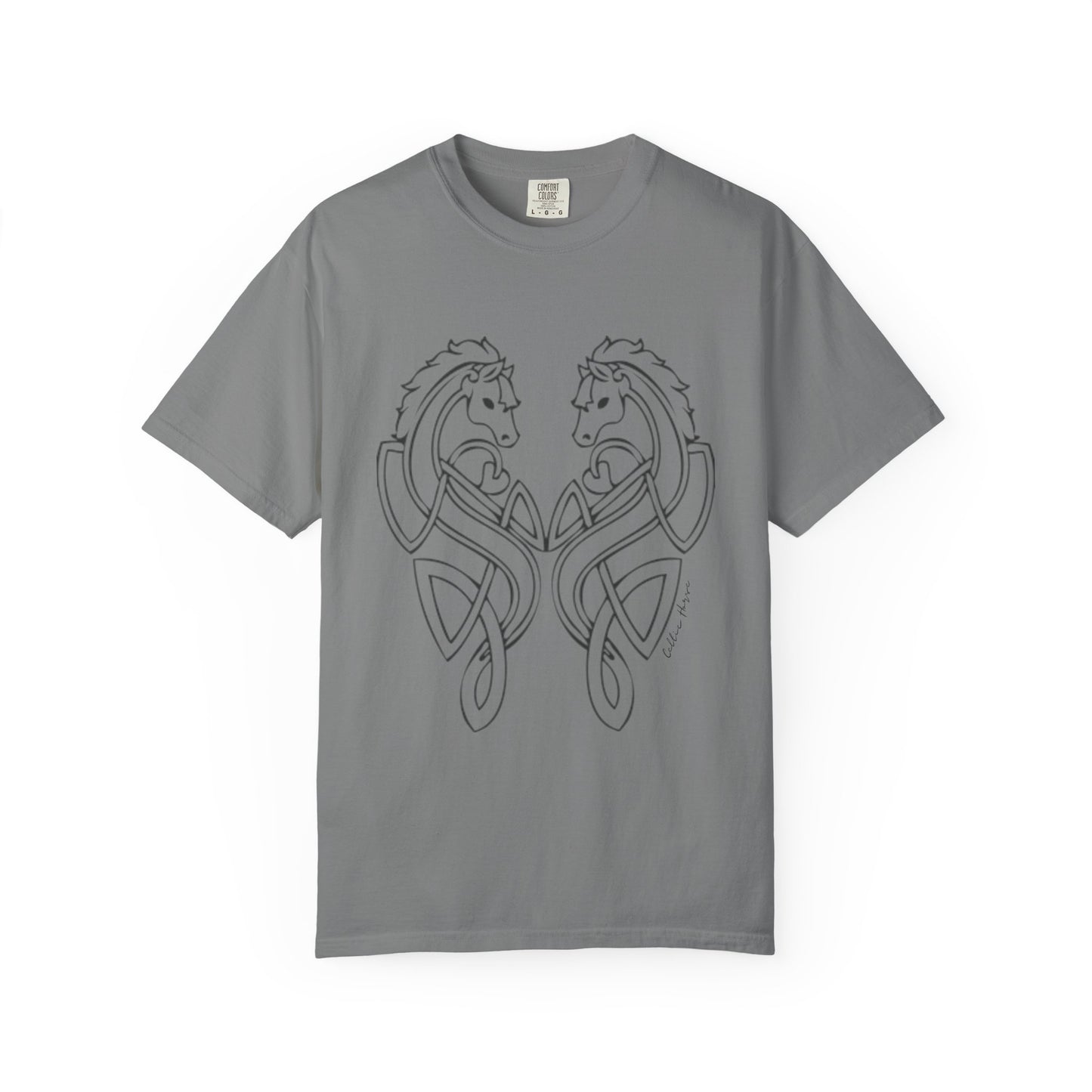 Celtic Horse Unisex Garment-Dyed T-Shirt -TCE103
