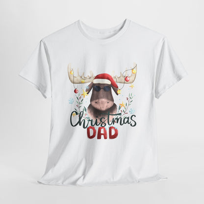 "Funny Christmas Dad" Unisex Heavy Cotton T-Shirt -TC402