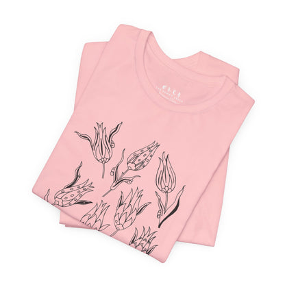 Ottoman Tulips Shirt – Unisex Jersey Short Sleeve Tee -TMN105