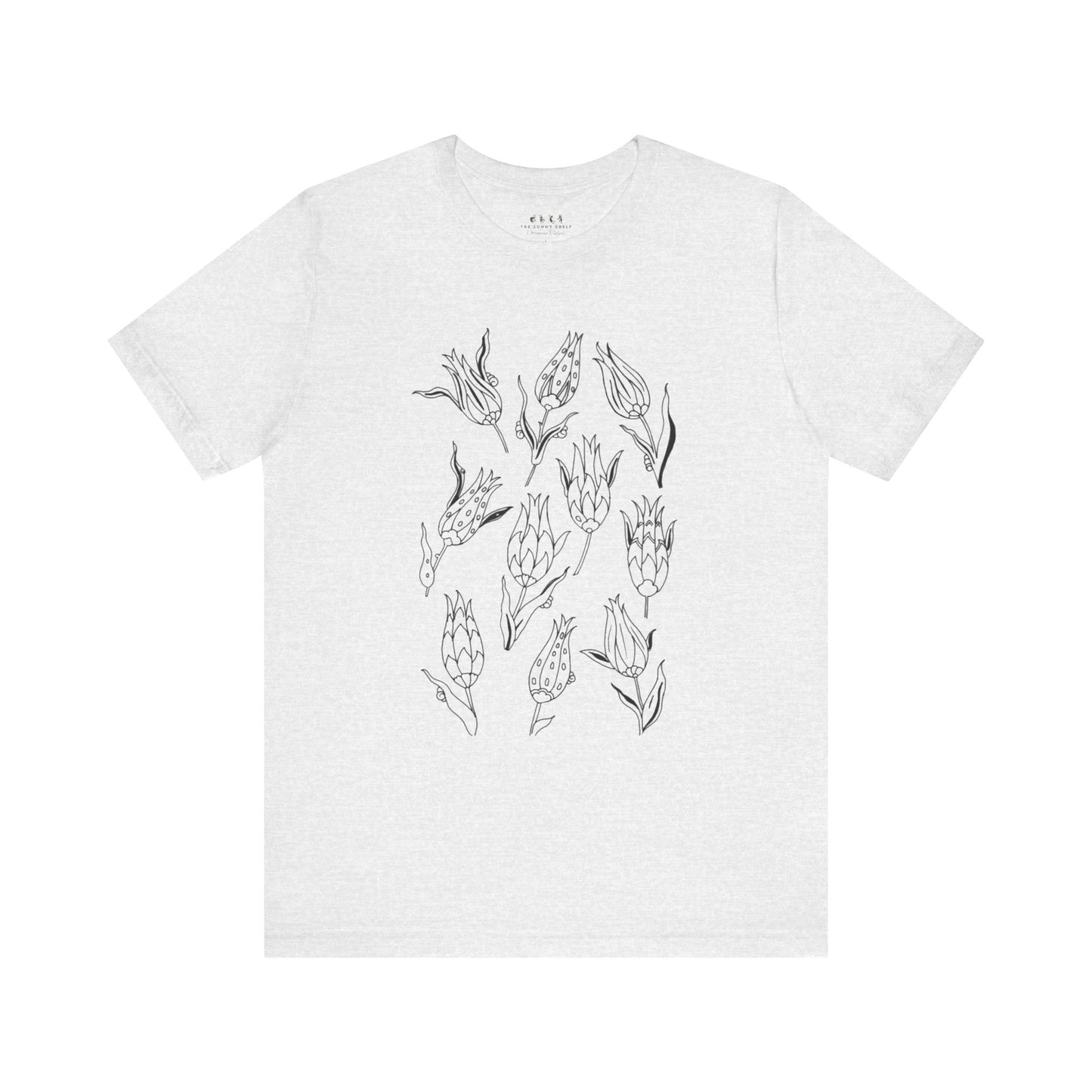 Ottoman Tulips Shirt – Unisex Jersey Short Sleeve Tee -TMN105