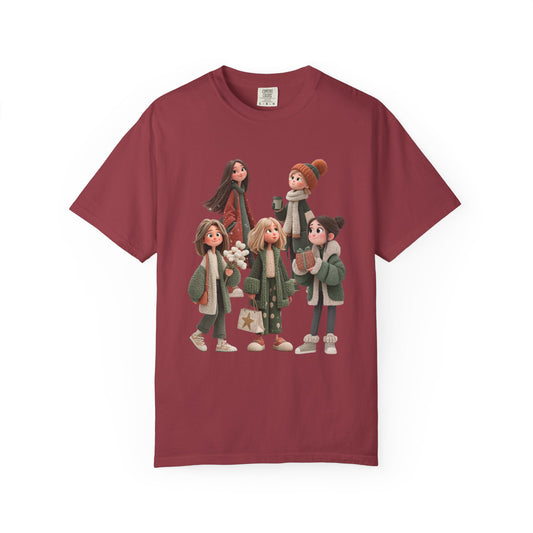 🎁 “Holiday Girl Club” Unisex Garment-Dyed T-Shirt - TC111