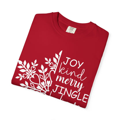 🎅 Merry Jingle Unisex Garment-Dyed T-Shirt - TC102