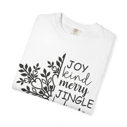 🎅 Merry Jingle Unisex Garment-Dyed T-Shirt - TC102