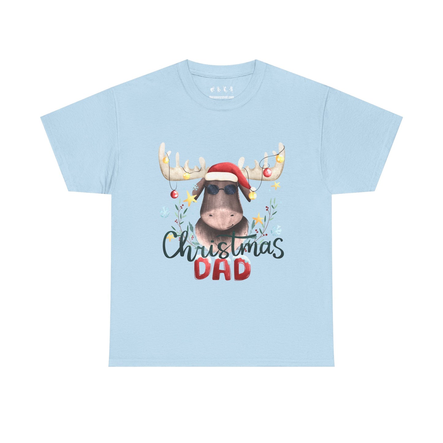 "Funny Christmas Dad" Unisex Heavy Cotton T-Shirt -TC402