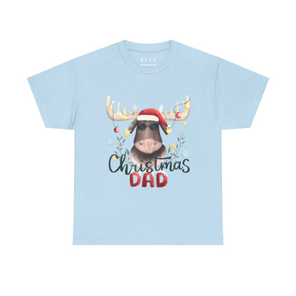 "Funny Christmas Dad" Unisex Heavy Cotton T-Shirt -TC402