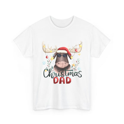 "Funny Christmas Dad" Unisex Heavy Cotton T-Shirt -TC402