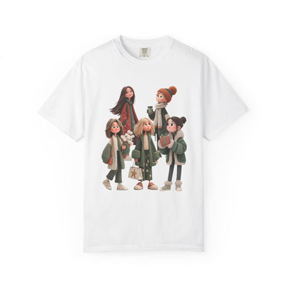 🎁 “Holiday Girl Club” Unisex Garment-Dyed T-Shirt - TC111