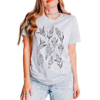 Ottoman Tulips Shirt – Unisex Jersey Short Sleeve Tee -TMN105
