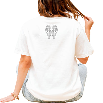 Celtic Horse Unisex Garment-Dyed T-Shirt -TCE103