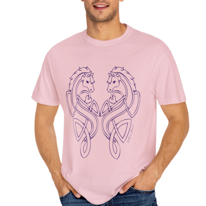 Celtic Horse Unisex Garment-Dyed T-Shirt -TCE103