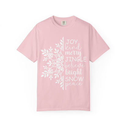 🎅 Merry Jingle Unisex Garment-Dyed T-Shirt - TC102