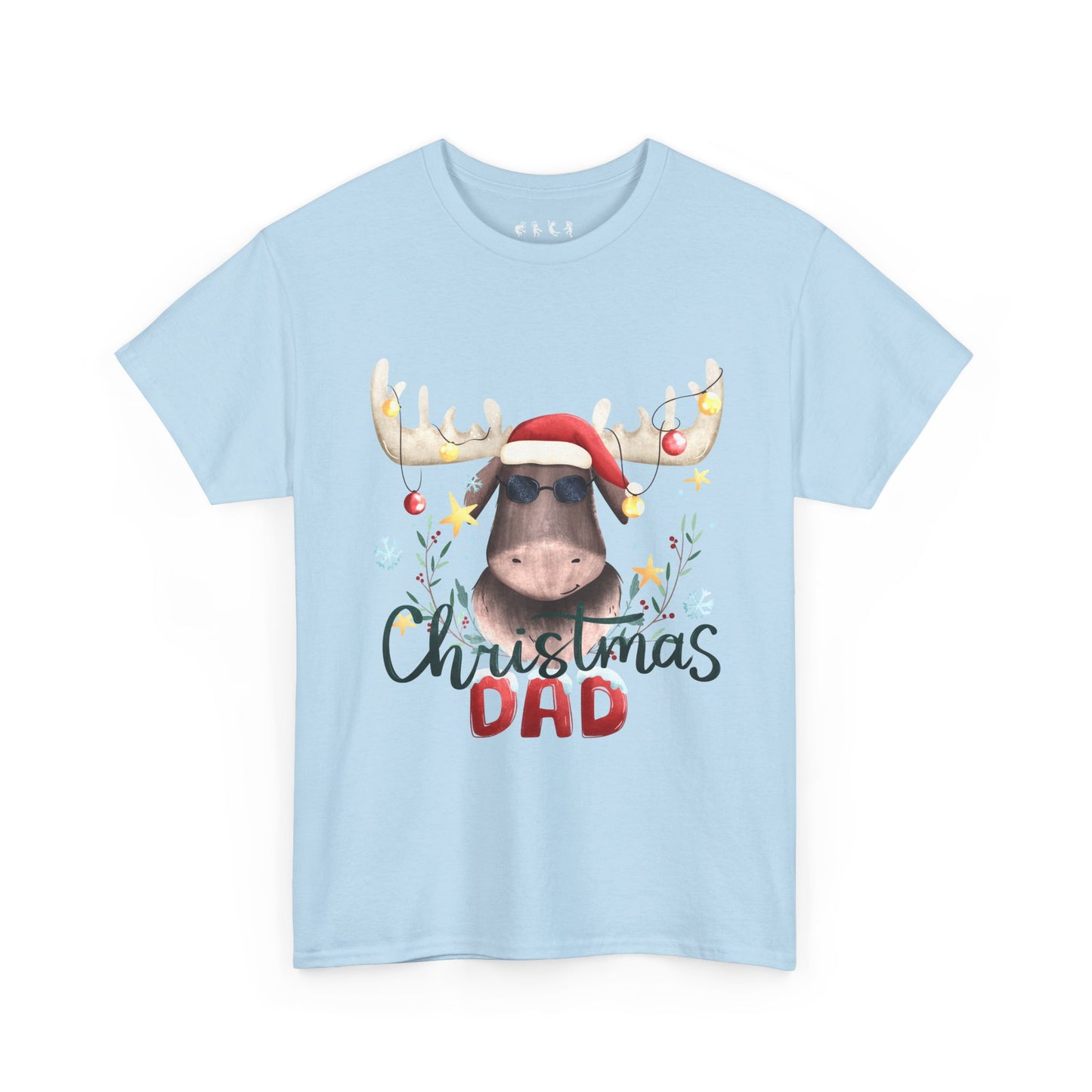 "Funny Christmas Dad" Unisex Heavy Cotton T-Shirt -TC402
