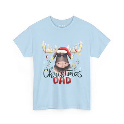 "Funny Christmas Dad" Unisex Heavy Cotton T-Shirt -TC402