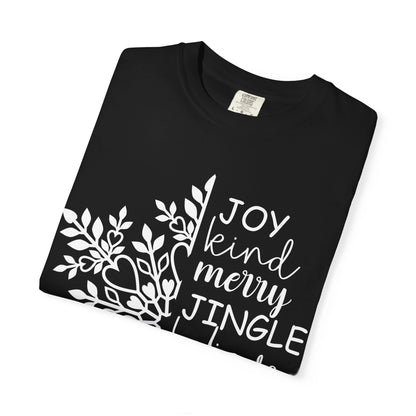 🎅 Merry Jingle Unisex Garment-Dyed T-Shirt - TC102