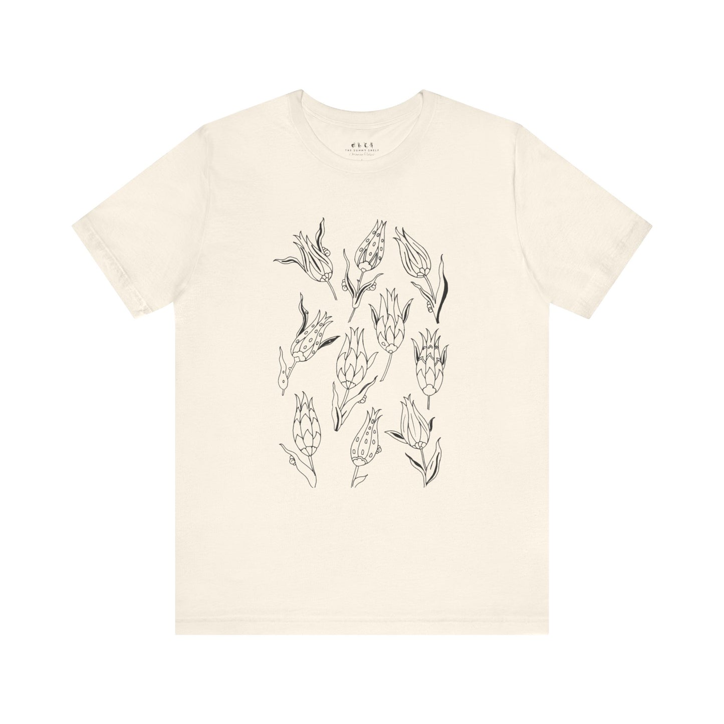 Ottoman Tulips Shirt – Unisex Jersey Short Sleeve Tee -TMN105