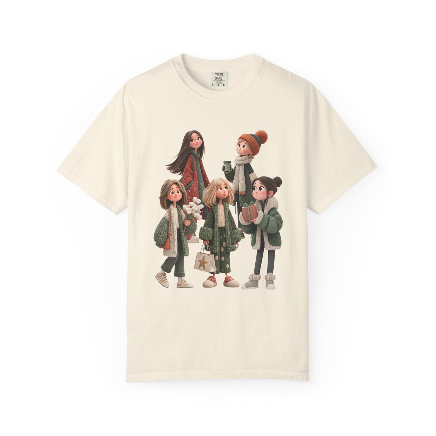 🎁 “Holiday Girl Club” Unisex Garment-Dyed T-Shirt - TC111