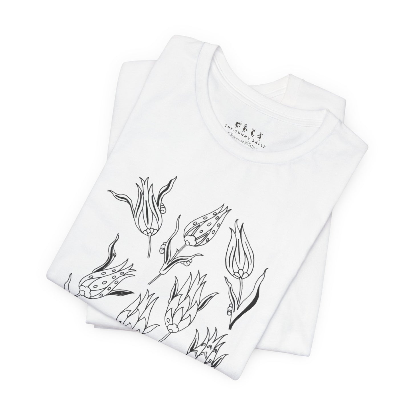 Ottoman Tulips Shirt – Unisex Jersey Short Sleeve Tee -TMN105