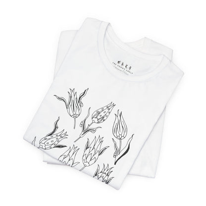 Ottoman Tulips Shirt – Unisex Jersey Short Sleeve Tee -TMN105