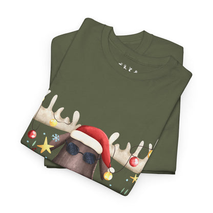 "Funny Christmas Dad" Unisex Heavy Cotton T-Shirt -TC402