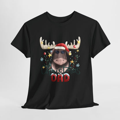 "Funny Christmas Dad" Unisex Heavy Cotton T-Shirt -TC402