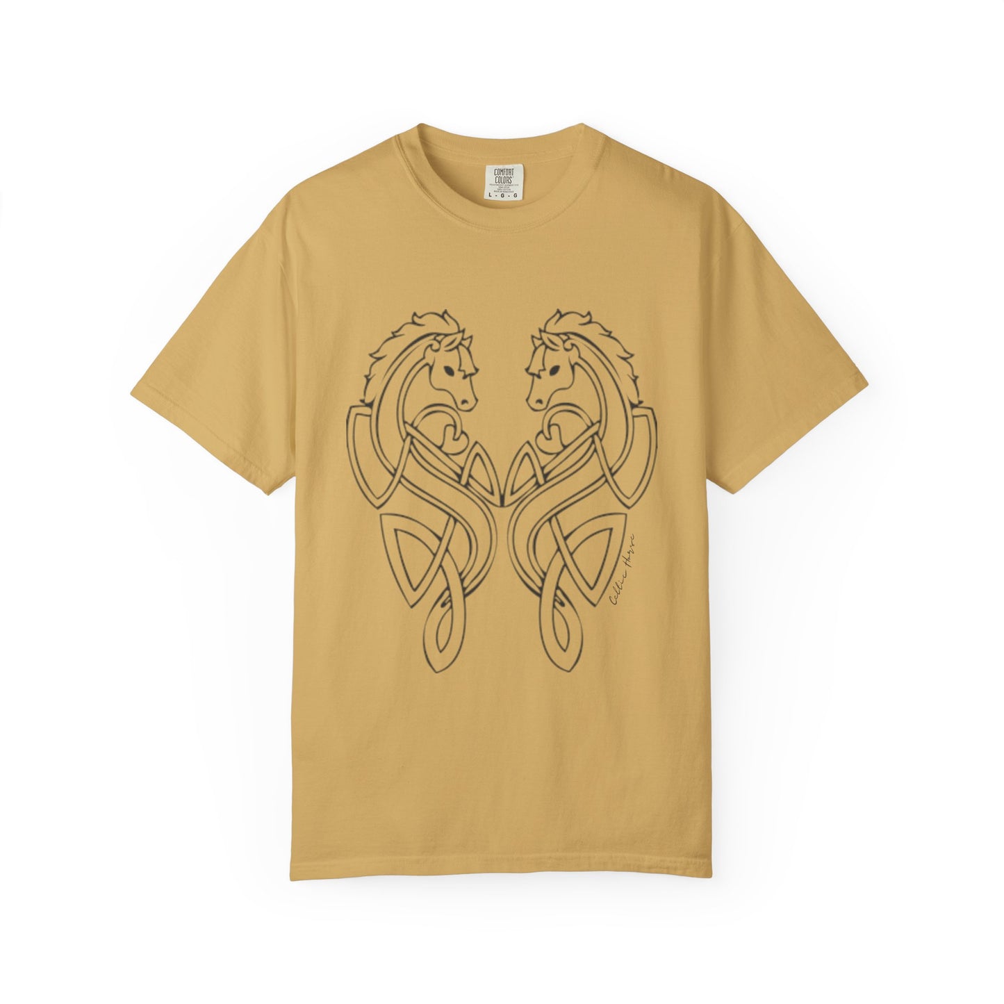 Celtic Horse Unisex Garment-Dyed T-Shirt -TCE103