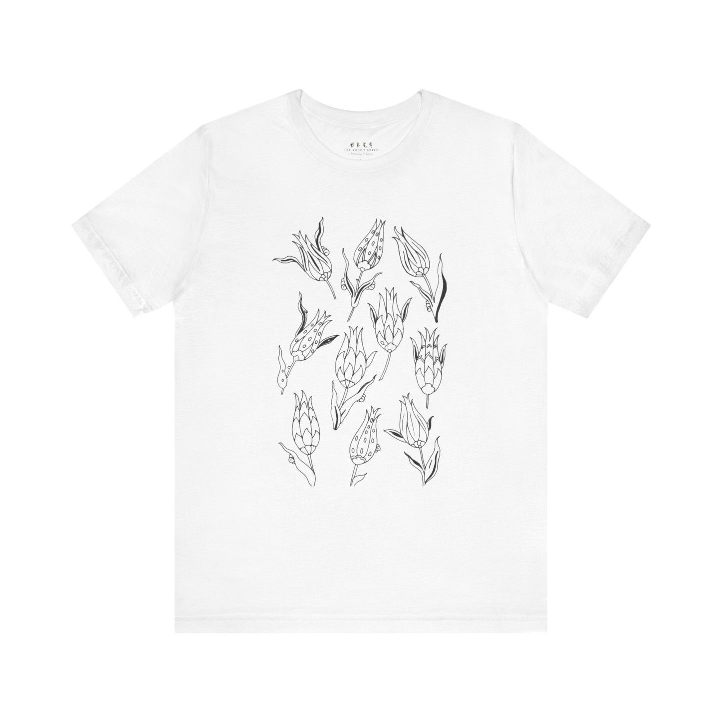 Ottoman Tulips Shirt – Unisex Jersey Short Sleeve Tee -TMN105