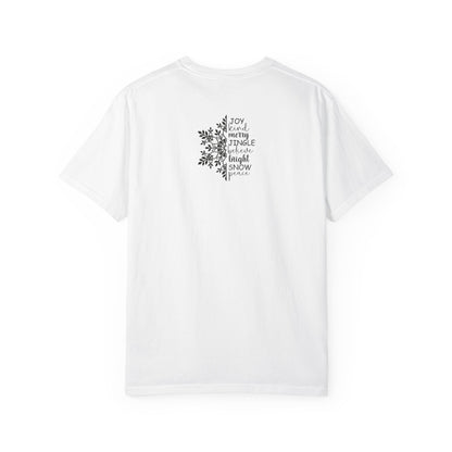 🎅 Merry Jingle Unisex Garment-Dyed T-Shirt - TC102