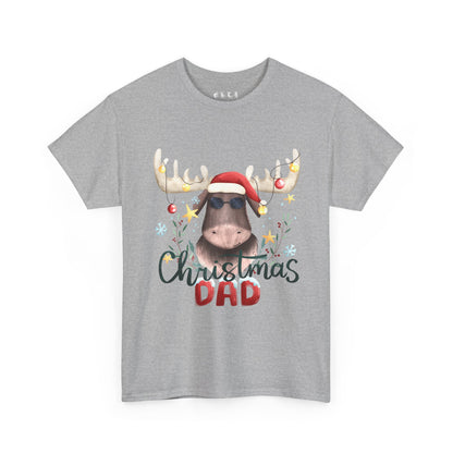 "Funny Christmas Dad" Unisex Heavy Cotton T-Shirt -TC402