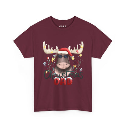 "Funny Christmas Dad" Unisex Heavy Cotton T-Shirt -TC402