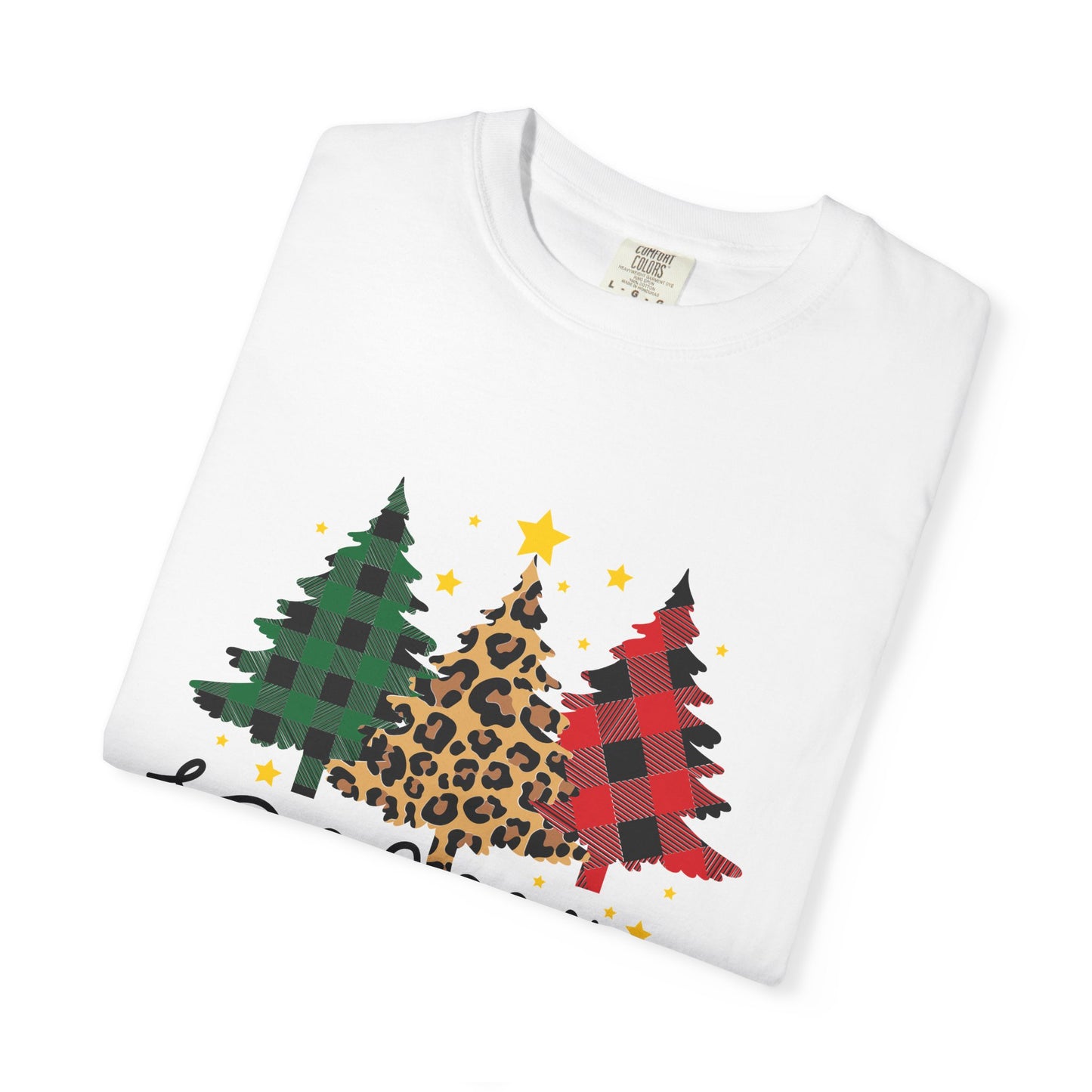 🎄 “Merry Christmas” Unisex Garment-Dyed T-Shirt - TC103