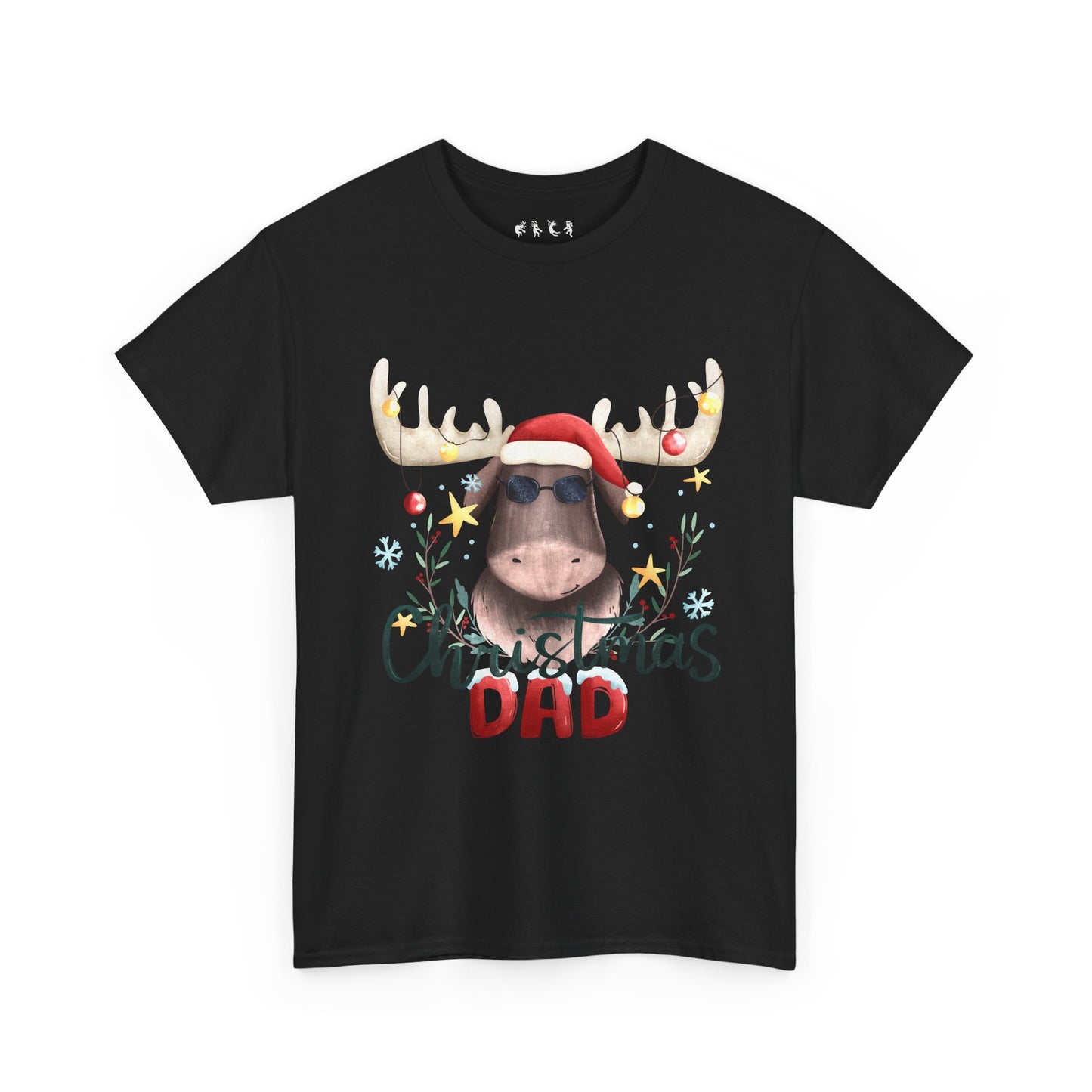 "Funny Christmas Dad" Unisex Heavy Cotton T-Shirt -TC402