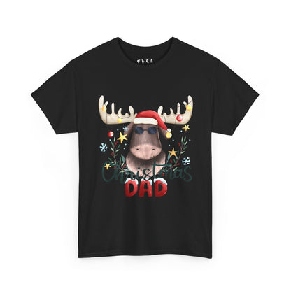 "Funny Christmas Dad" Unisex Heavy Cotton T-Shirt -TC402