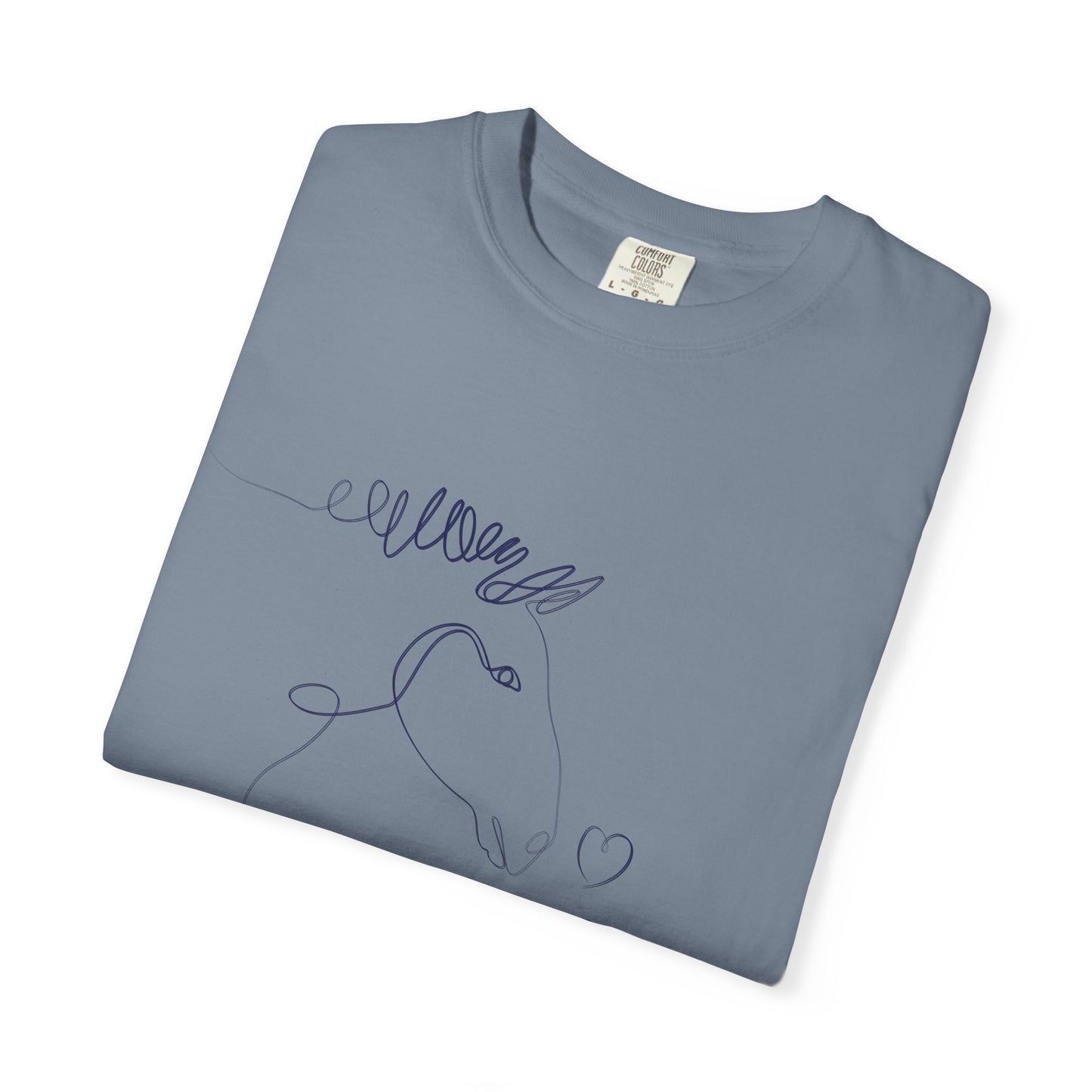 🐴 “Horse Love” Unisex Garment-Dyed T-Shirt – TAN113