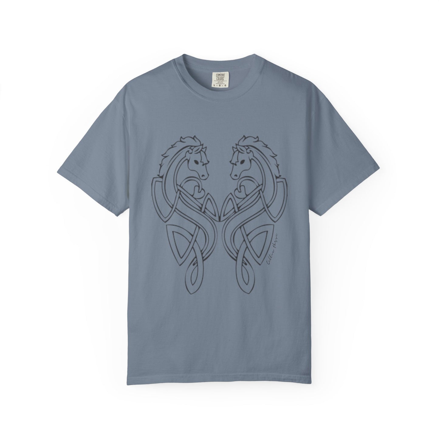 Celtic Horse Unisex Garment-Dyed T-Shirt -TCE103