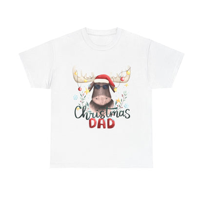 "Funny Christmas Dad" Unisex Heavy Cotton T-Shirt -TC402