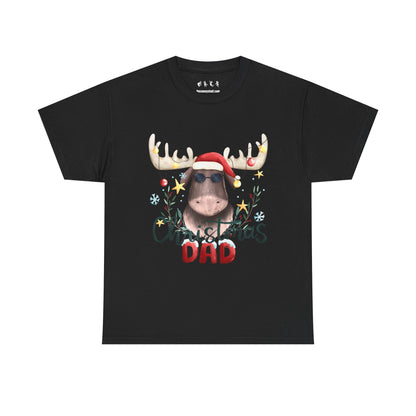 "Funny Christmas Dad" Unisex Heavy Cotton T-Shirt -TC402