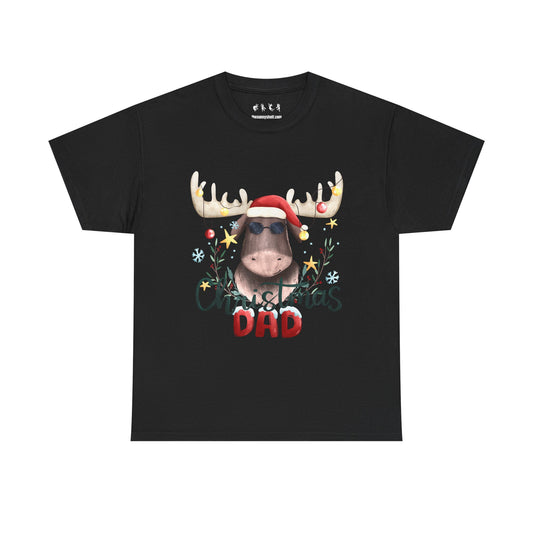 "Funny Christmas Dad" Unisex Heavy Cotton T-Shirt -TC402