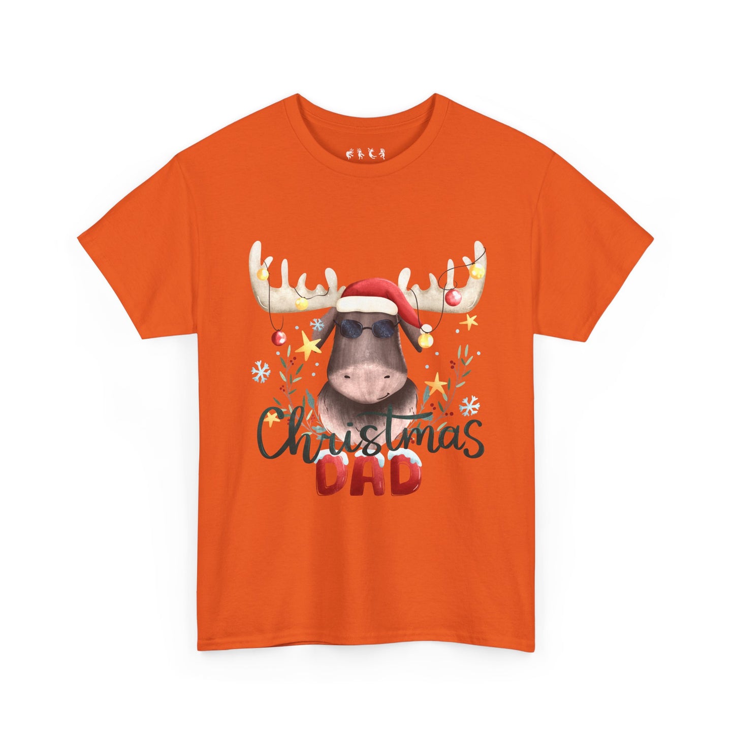 "Funny Christmas Dad" Unisex Heavy Cotton T-Shirt -TC402